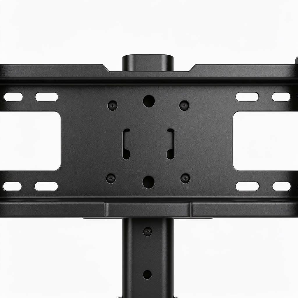 Hubbardharv Support Mural TV 13-42 Pouces Jusqu'à 20KG, Support TV Mural Orientable Inclinable et Rotation 360°, Bras Accroche TV Max VESA 200x200mm