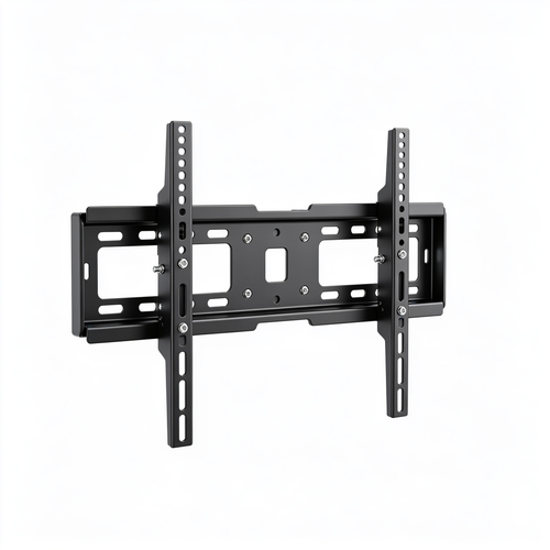 Hubbardharv Support Mural TV pour écrans 37-84 Pouces Jusqu'à 60KG, Fixation TV Murale Inclinable et Orientable Max. VESA 600x400mm, Accroche TV Mural